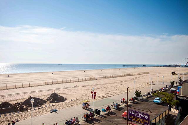 Located on the famous Ocean City Boardwalk, the Plim Plaza is just steps away from everything there is to experience in Ocean City, Maryland