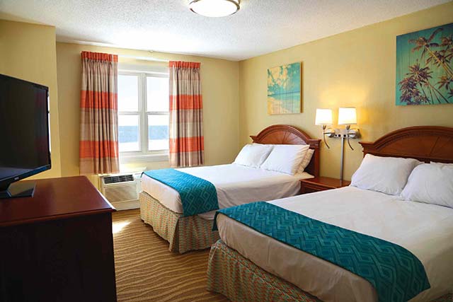 All rooms come with comfort, some rooms offer breathtaking views of the famous Ocean City Boardwalk, award-winning Ocean City beaches, and beautiful Atlantic Ocean