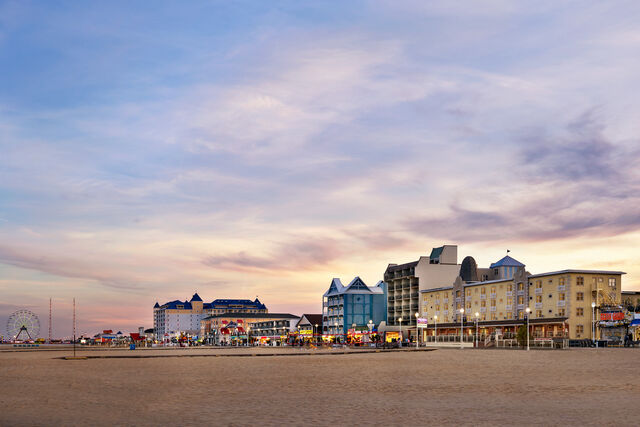 A variety of nearby Ocean City MD attractions await you, including restaurants and amusement rides, all within walking distance.