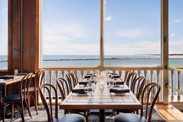 If you’re looking for a nice evening out for dinner, look no further than Harrison’s Harbor Watch on the Inlet, serving locally sourced seafood daily.